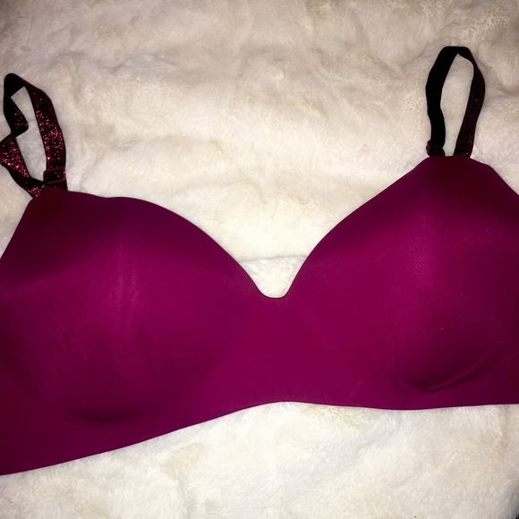 VS WIRELESS BRA with GLITTER STRAPS - Picture 2 of 2